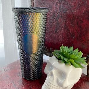 🆕 Starbucks venti Dark Unicorn black gold iridescent studded tumbler fall 2020